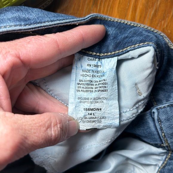 Lee Riders Midrise Skinny Jeans - Blue - Picture 10 of 11